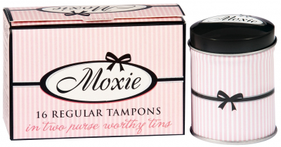 Moxie Regular Tampons 16 Pack of 3